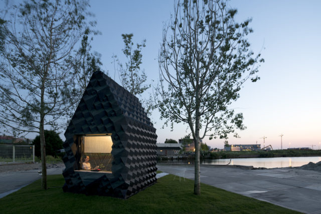 3D Printed Urban Cabin Opens in Amsterdam